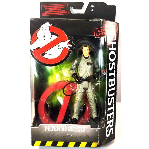 Mattel Ghostbusters Classic Collection PETER VENKMAN, New, See Pics/Descr. - Picture 1 of 8